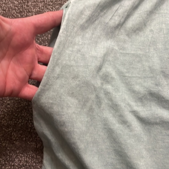 Peruvian Connection Pima Cotton Aqua Blue Dress Size M - Picture 7 of 9